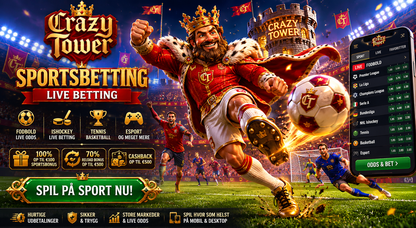 Crazy Tower sportsbetting