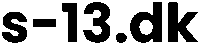 s-13.dk logo